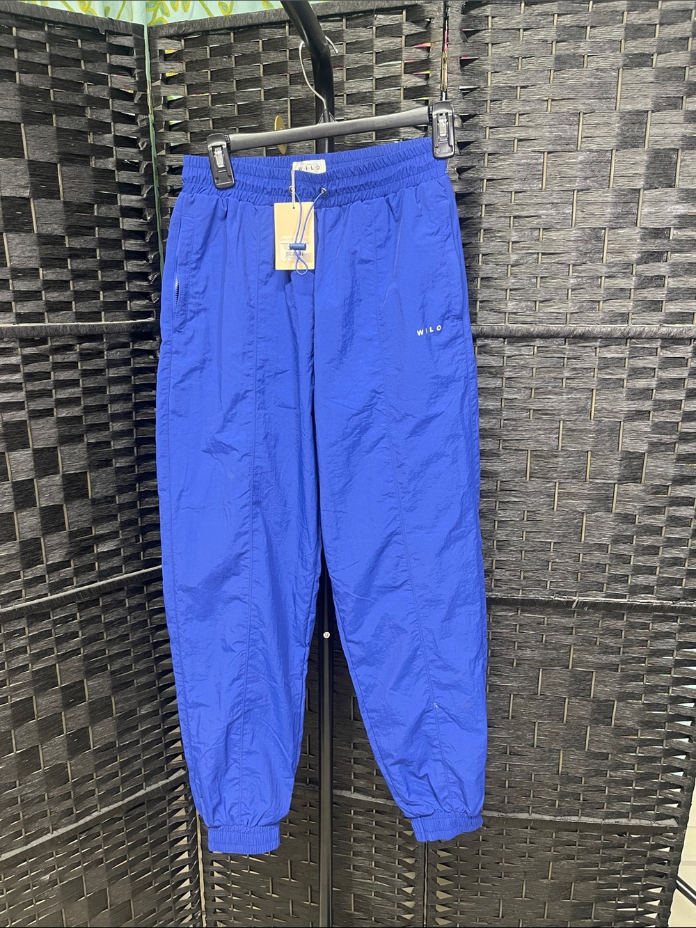 NWT Electric Blue WILO Track Pants